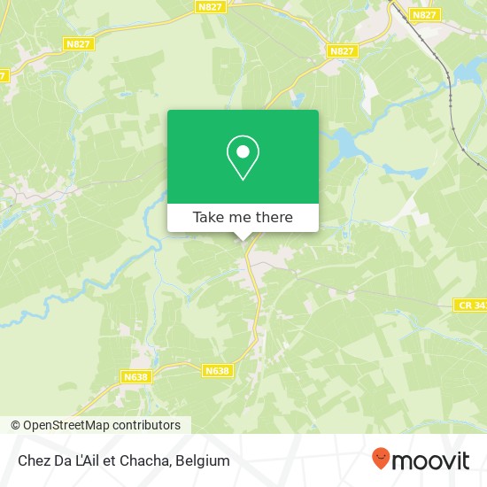 Chez Da L'Ail et Chacha map