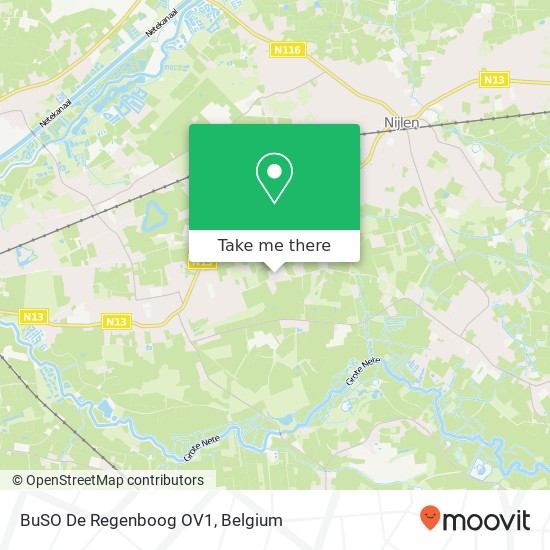 BuSO De Regenboog OV1 map