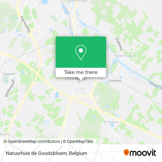 Natuurhuis de Goudsbloem plan