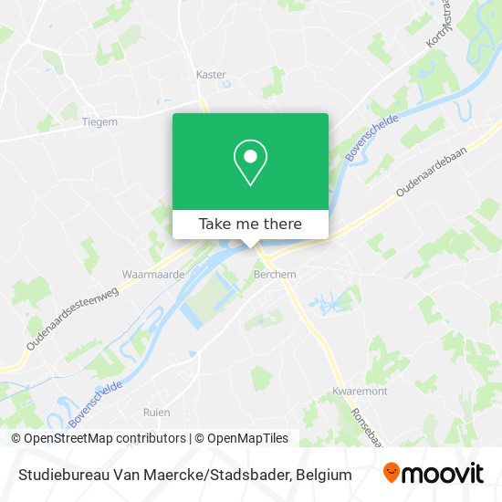 Studiebureau Van Maercke / Stadsbader plan