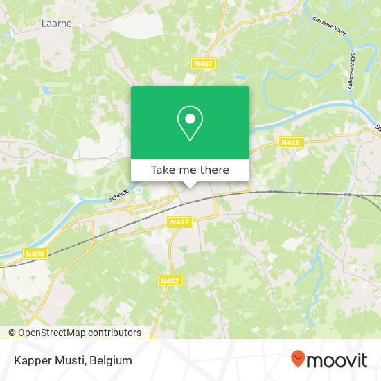 Kapper Musti map