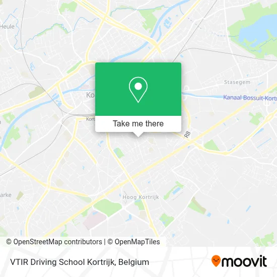VTIR Driving School Kortrijk map