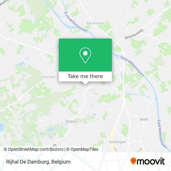 Rijhal De Damburg map