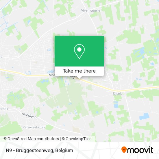 N9 - Bruggesteenweg plan