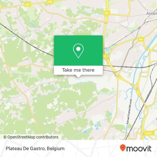 Plateau De Gastro plan