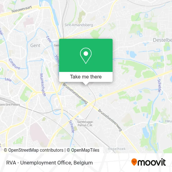 RVA - Unemployment Office map