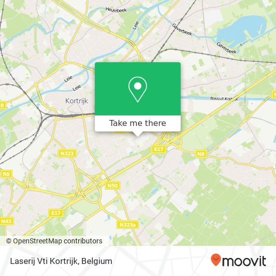 Laserij Vti Kortrijk map