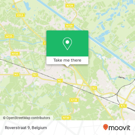 Roverstraat 9 map