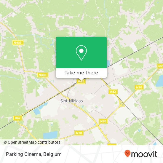 Parking Cinema map