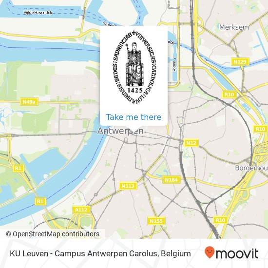 KU Leuven - Campus Antwerpen Carolus plan