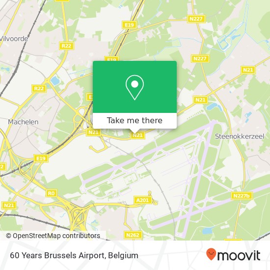 60 Years Brussels Airport plan