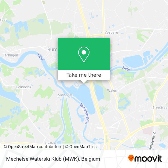 Mechelse Waterski Klub (MWK) plan
