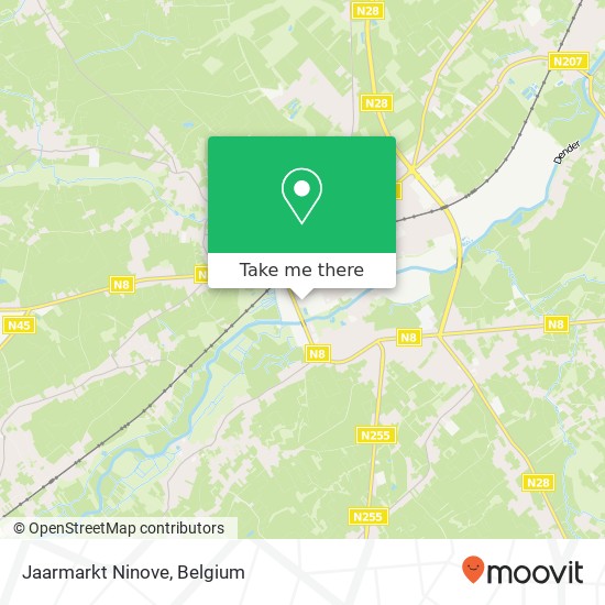 Jaarmarkt Ninove map