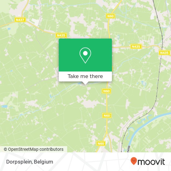 Dorpsplein map
