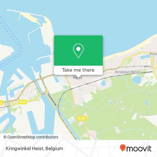 Kringwinkel Heist map