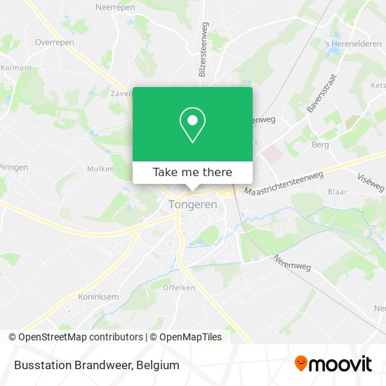 Busstation Brandweer map