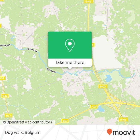 Dog walk map