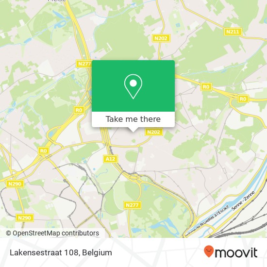 Lakensestraat 108 map