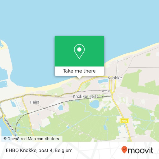 EHBO Knokke, post 4 map