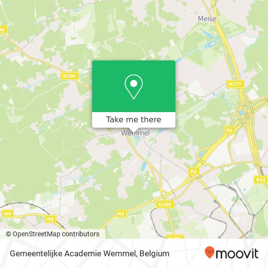 Gemeentelijke Academie Wemmel map