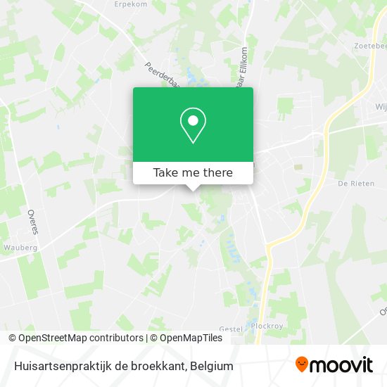 Huisartsenpraktijk de broekkant plan