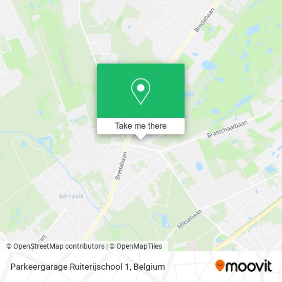 Parkeergarage Ruiterijschool 1 map