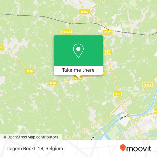 Tiegem Rockt '18 map