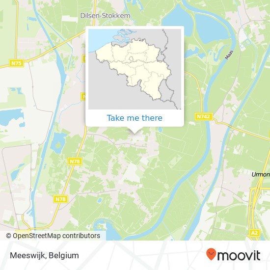 Meeswijk map