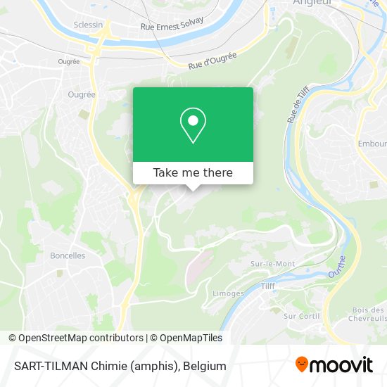 SART-TILMAN Chimie (amphis) map