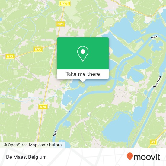 De Maas map