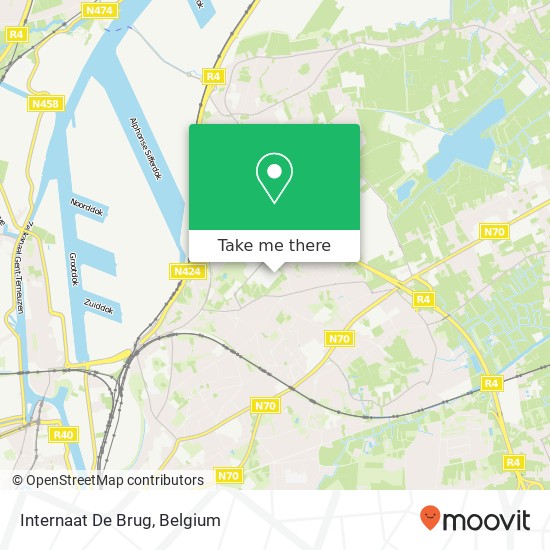 Internaat De Brug map