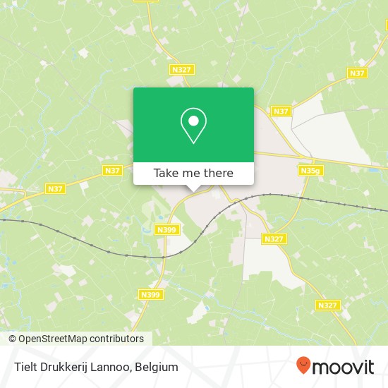 Tielt Drukkerij Lannoo map