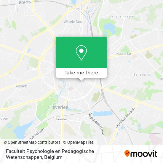 Faculteit Psychologie en Pedagogische Wetenschappen map