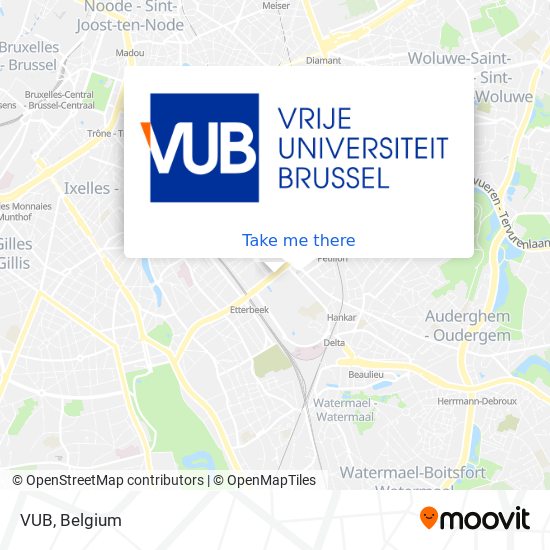 VUB map