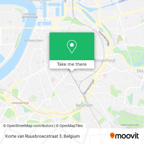 Korte van Ruusbroecstraat 3 plan