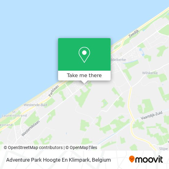 Adventure Park Hoogte En Klimpark plan