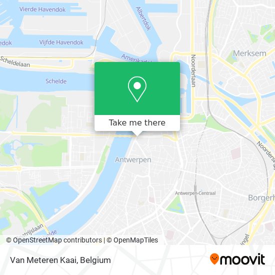 Van Meteren Kaai map