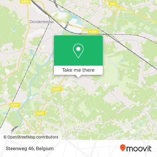 Steenweg 46 map