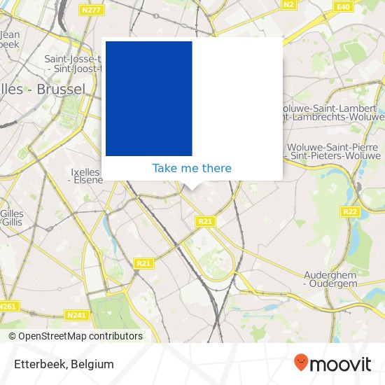 Etterbeek plan