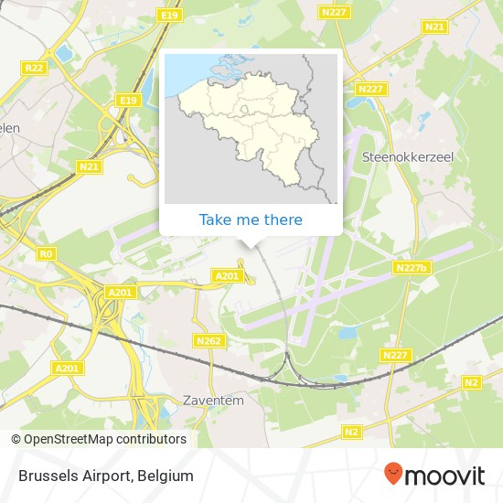 Brussels Airport plan