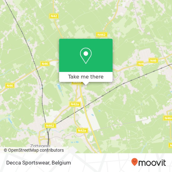 Decca Sportswear map