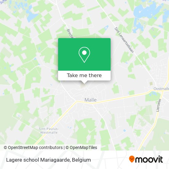 Lagere school Mariagaarde map