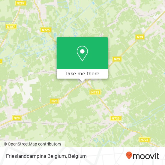 Frieslandcampina Belgium plan