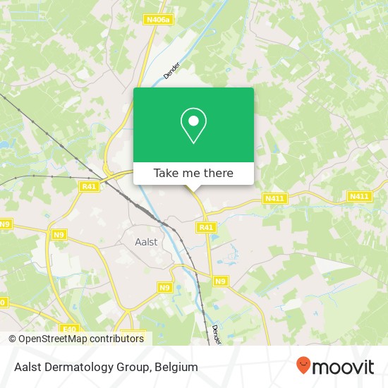 Aalst Dermatology Group map