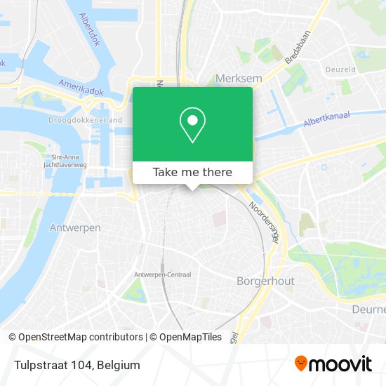 Tulpstraat 104 map