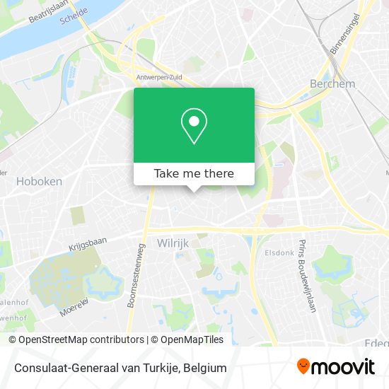 Consulaat-Generaal van Turkije plan
