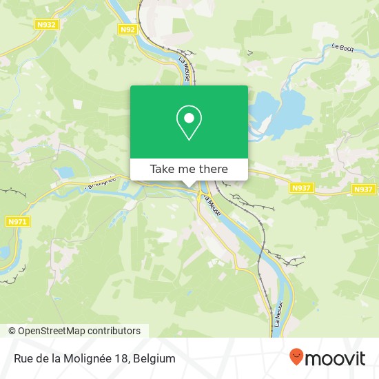 Rue de la Molignée 18 map