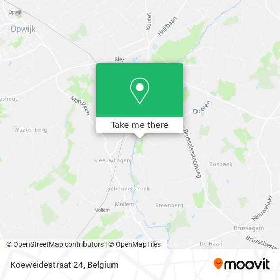 Koeweidestraat 24 plan