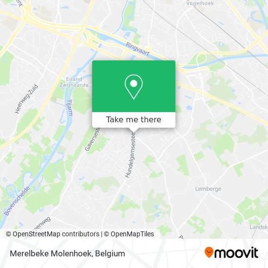 Merelbeke Molenhoek plan