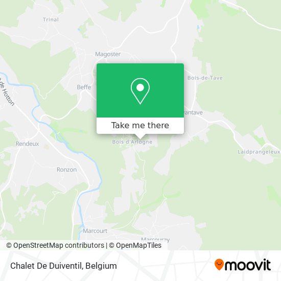 Chalet De Duiventil plan